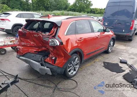2022 Kia Niro Touring Se из США, поврежденный, VIN KNDCC3LC7N5521061
